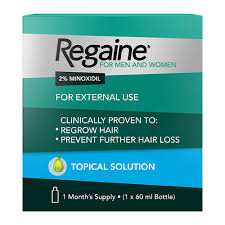 REGAINE 2 % SOLUTION FOR MEN AND WOMEN 60 ML