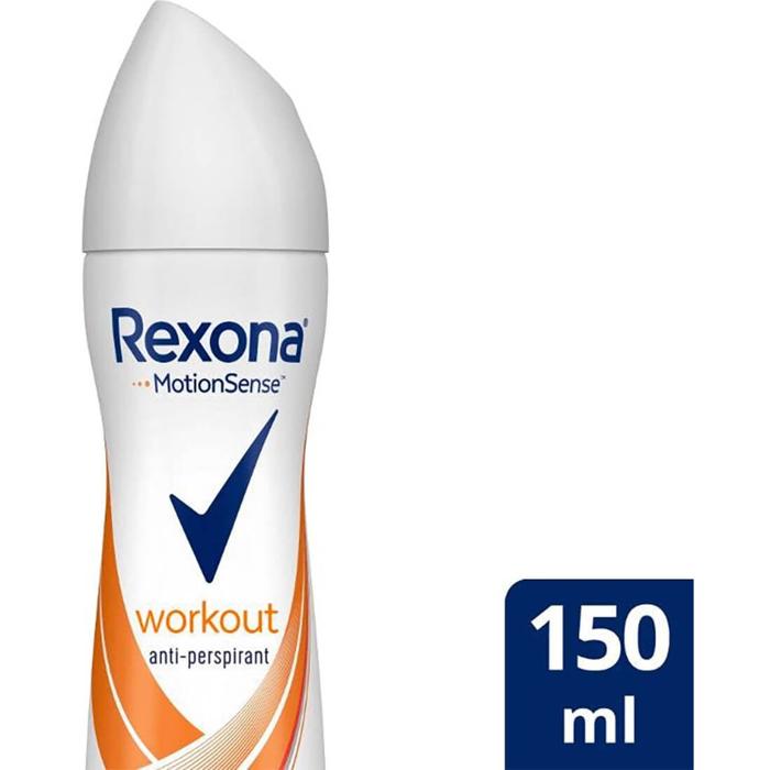 REXONA DEO SPRAY WMN WORKOUT HI-IMPACT 150 ML