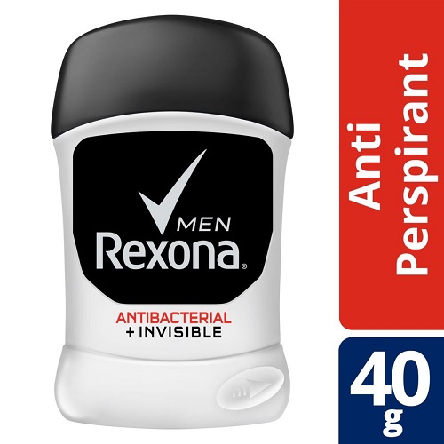 REXONA MEN ANTIBACTERIAL+INVISIBLE  STICK 40 GM   