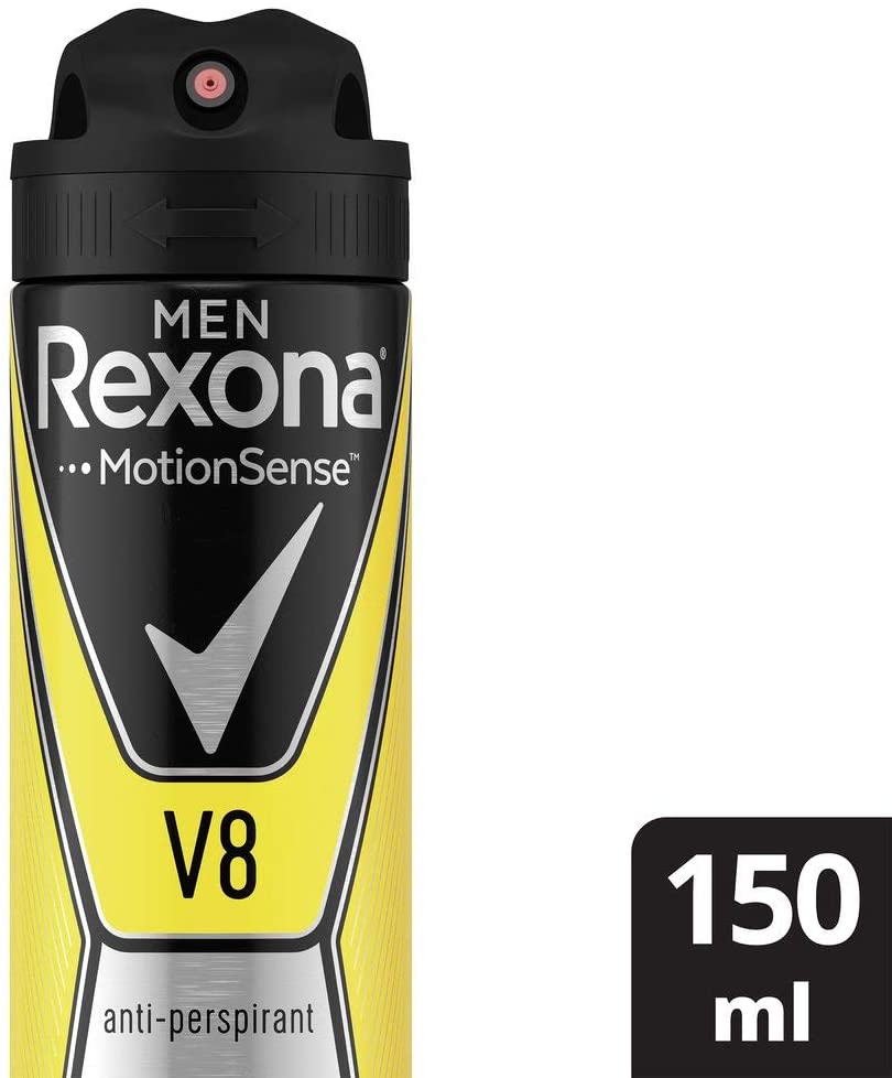 REXONA MEN V8 SPRAY 175 (150) ML