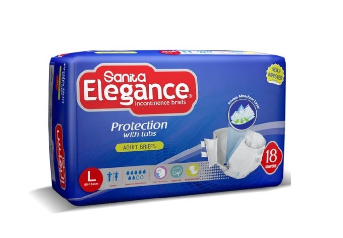 SANITA ELEGANCE ADULT LARGE JUMBO 2 X 18