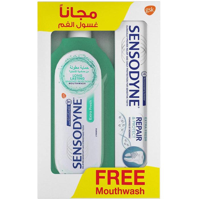 SENSODYNE EXTRA FRESH TP 75 ML+ MW COOL MINT FREE 500 ML