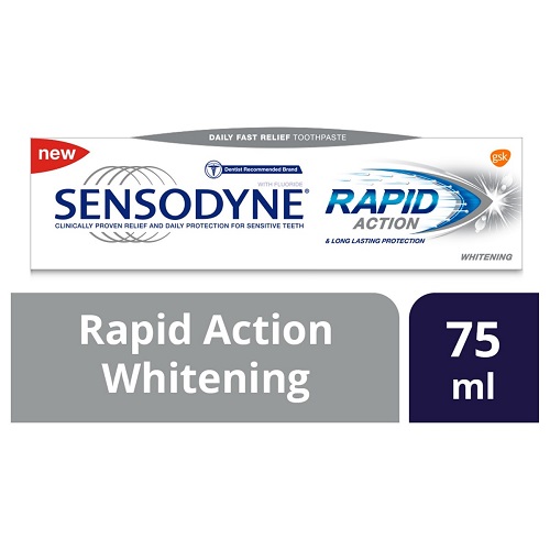 SENSODYNE RAPID ACTION WHITENING TP 75ML