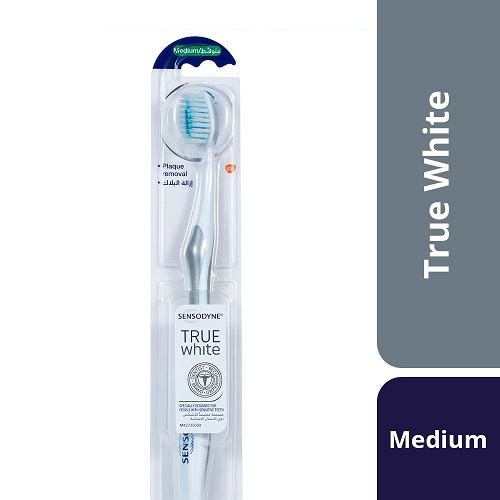 SENSODYNE TRUE WHITE MEDIUM TB