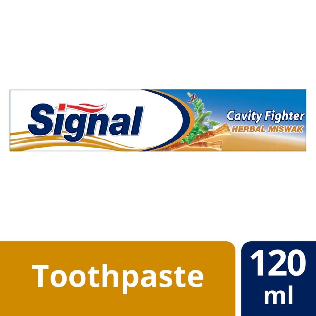 SIGNAL CAVITY FIGHTER HERBAL MISWAK T/P 120 ML