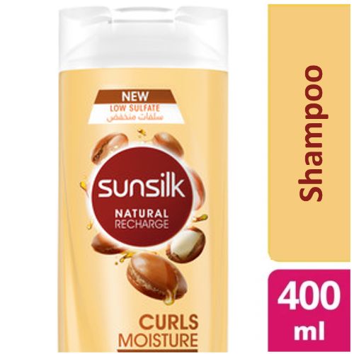 SUNSILK SHAMPOO CURLS MOISTURE 400 ML