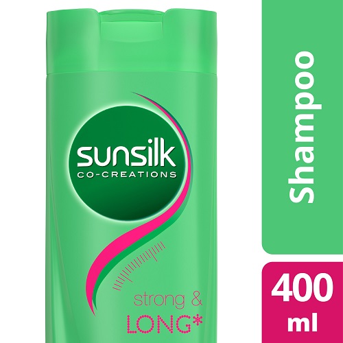 SUNSILK SHAMPOO STRONG LONG 400 ML