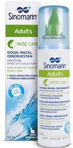 Sinomarin Adults Relieves Nasal Congestion Adults 125 ML