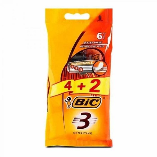 BIC PUR LADY ALOE 2 BLAD WOMEN 4 + 2 FREE