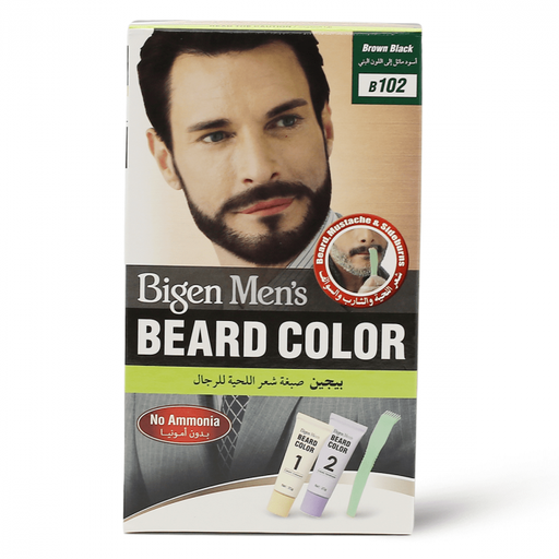 BIGEN BEARD BROWN BLACK 102 