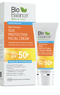 BIO BALANCE SUN PROTECT FACIAL CREAM SPF 50 75ML 