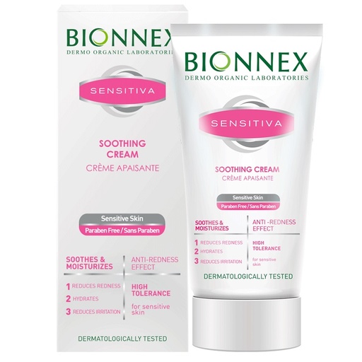 BIONNEX  SENSITIVE SOOTHING  CREAM    50ML