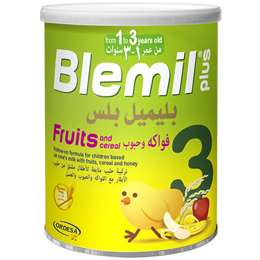 BLEMIL PLUS 3 FRUITS WITH 8 CEREALS  400 GM