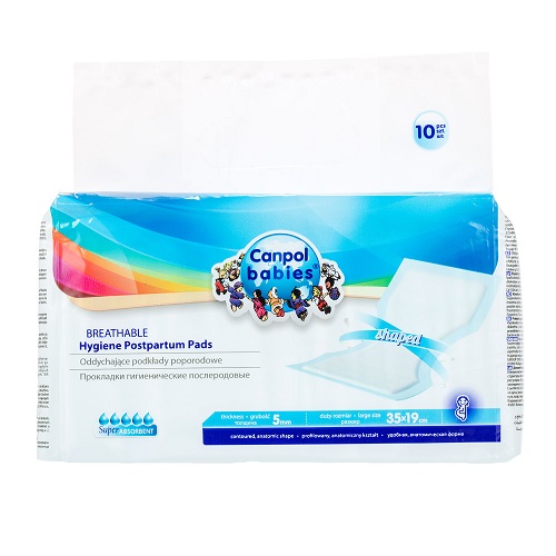 CANPOL SUPERABSORBENT HYGIENE PAD 10 PCS 073/003