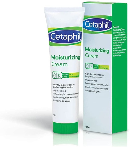 CETAPHIL MOISTURIZING CREAM 100 G