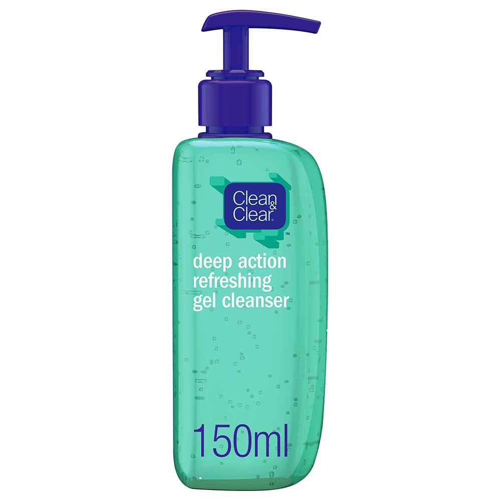 CLAEN&CLEAR OIL FREE DEEP ACTION REFRESHING GEL 150 ml