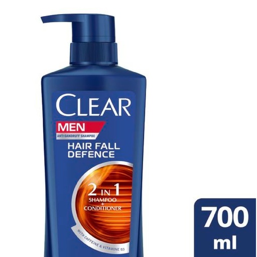 CLEAR SHAMPOO HAIR FALL DEFENSE MEN 700 ML