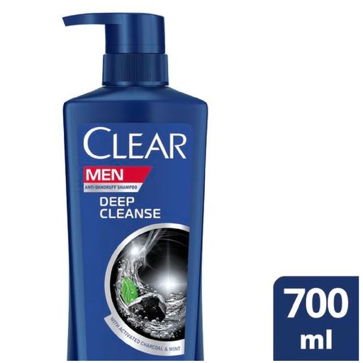 CLEAR SHAMPOO MEN DEEP CLEANSE 700ML