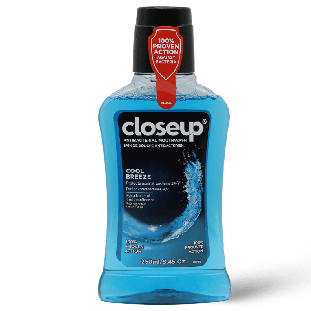 CLOSE UP COOL BREEZE MOUTH WASH 250 ML 