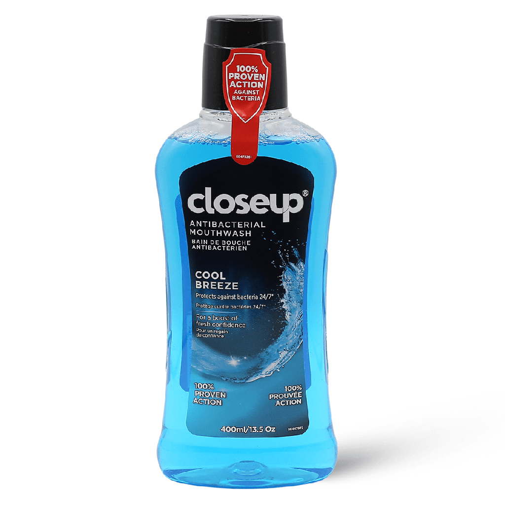 CLOSE UP COOL BREEZE MOUTH WASH 400 ML 