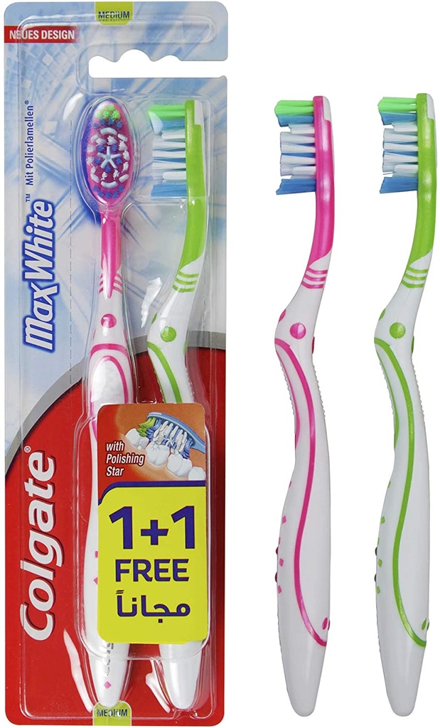 COLGATE MAX FRESH TB MEDIUM 1+1FREE