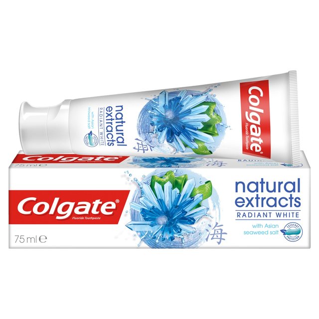 COLGATE NATURAL RADIANT WHITE T/P 75 ML