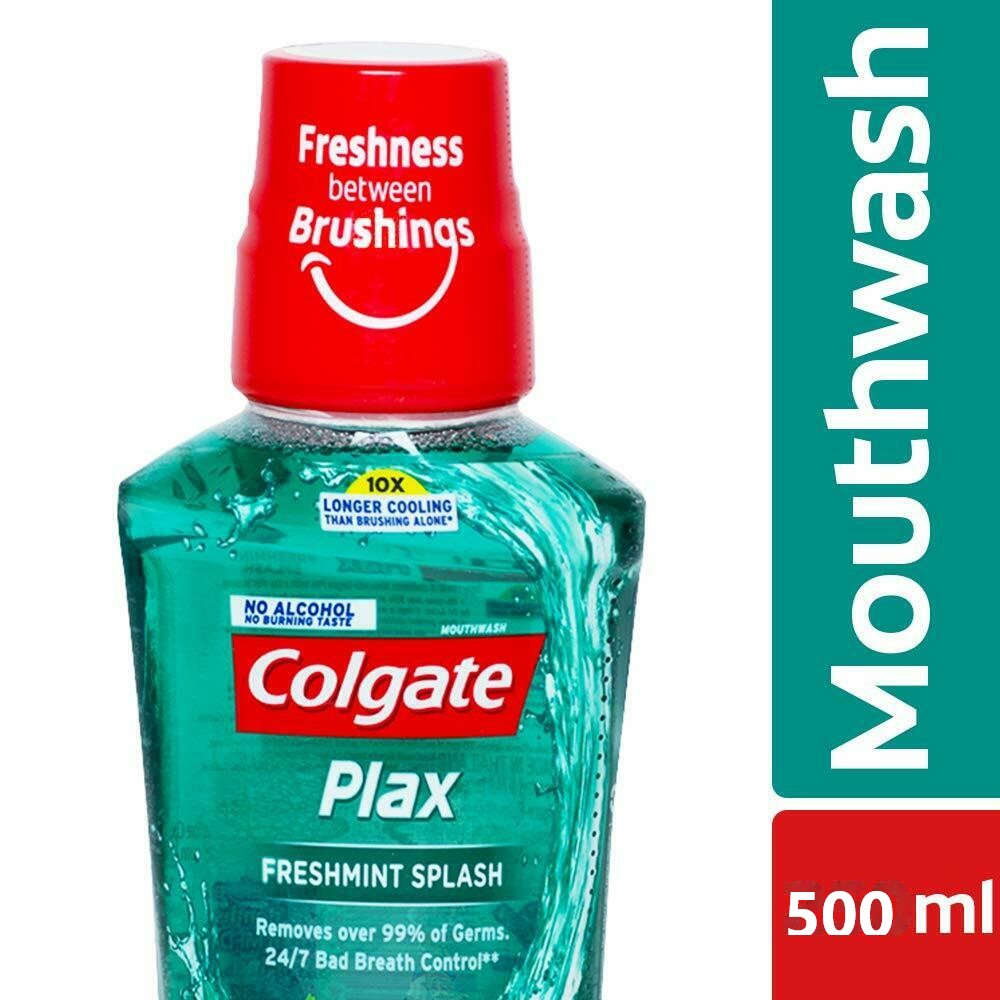 COLGATE PLAX  MENTHE FRESH MOUTH WASH 500 ML