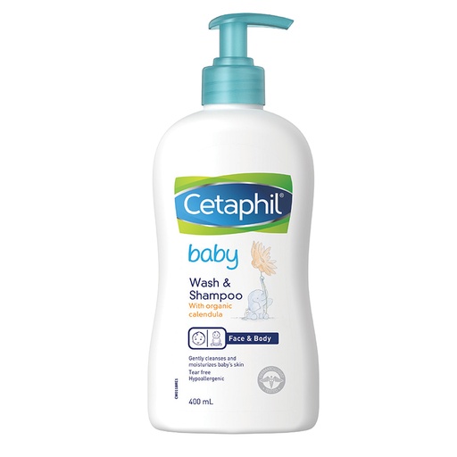 Cetaphil Baby Bath and Wash For Face and Body 400 ML