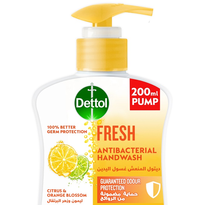 DETTOL FRESH FRAGRANCE HAND WASH  200 ML