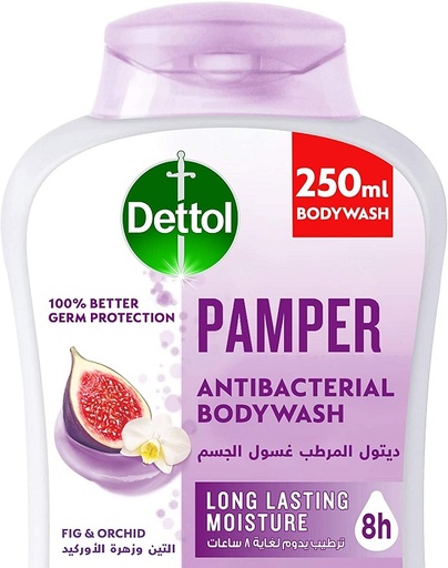 DETTOL PAMPER BODY WASH FIG  & ORCHID 250 ML