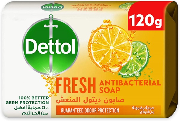 DETTOL SOAP FRESH FRAGRANCE 120 GM