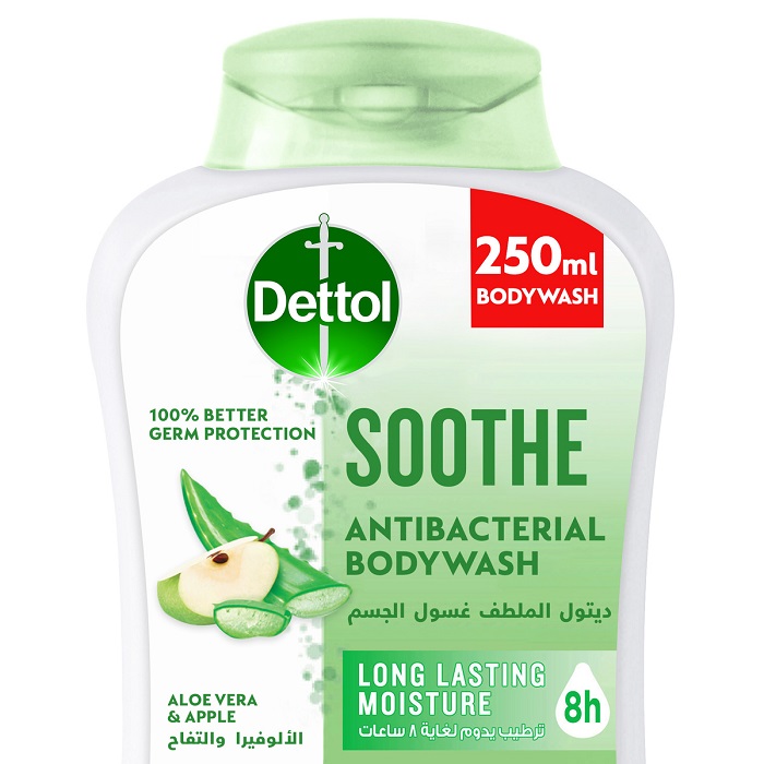 DETTOL SOOTHE BODY WASH ALOE VERA & APPLE 250 ML