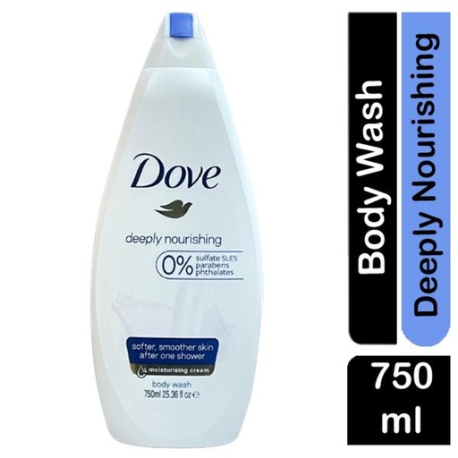 DOVE DEEPLY NOURISHING BODY WASH 750 ML 