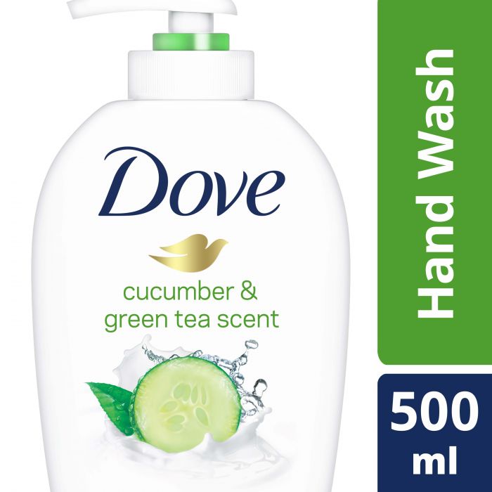 DOVE HAND WASH CUCUMBER GREEN TEA SCENT 500 ML 