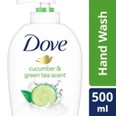 DOVE HAND WASH CUCUMBER GREEN TEA SCENT 500 ML 