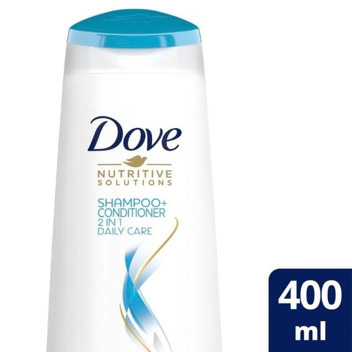 DOVE SHAMPOO DAILY CARE 2 IN 1 400ML