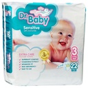 DR.BABY NO 3 MEDIUM 4-9 ) KG 6 X 22