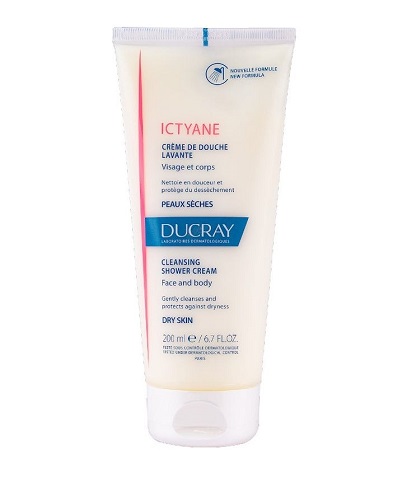 DUCRAY ICTYANE CLEANSING SHOWER CREAM 200 ML 