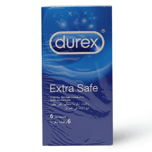 DUREX EXTRA SAFE CONDOM 6 PCS