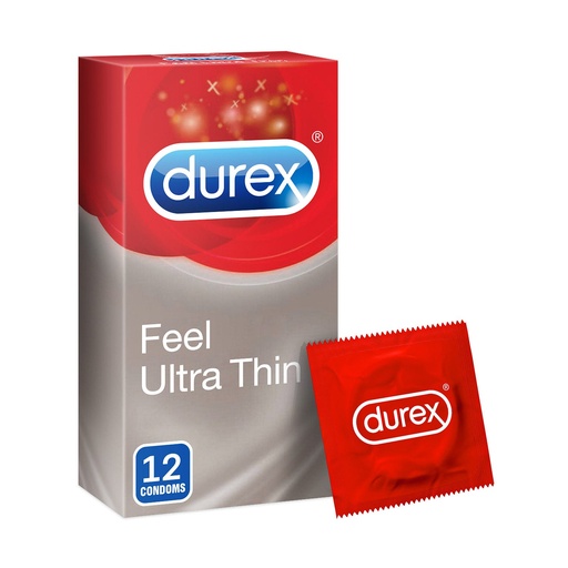 DUREX FEEL ULTRA THIN  12 CONDOMS