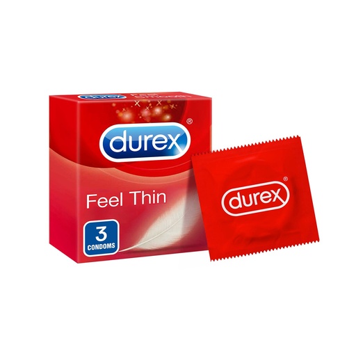 DUREX FELL THIN  3 PCS