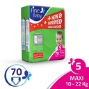 FINE BABY GREEN NO 5  JUNIOR 10 -22  KG 70 Pcs