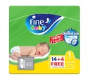 FINE BABY NEW BORN 2-5 KG 6 X (14+4) 18