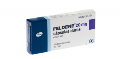 Feldene Treatment For Arthritis 20Mg 10 Pieces