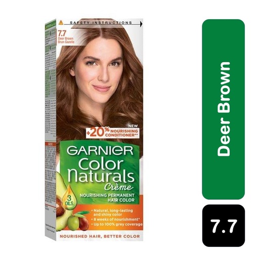 GARNIER COLOR NATURAL CREAM 7.7 DEER BROWN