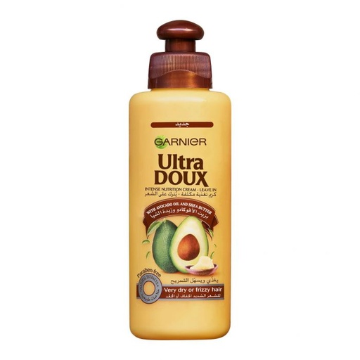 GARNIER ULT/ DOU AVOCADO OILFRIZY HAIR CREAM 200M