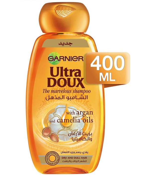 GARNIER ULT/ DOU CAMELIA OILS DULL  SHAMPO 400M