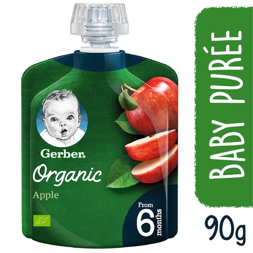 GERBER ORGANIC  APPLE 90 GM 