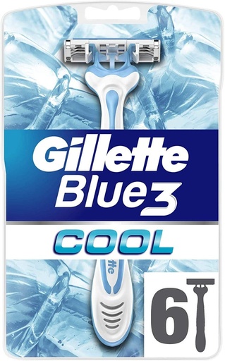 GILLETTE BLU COOL RAZOR 6 57281