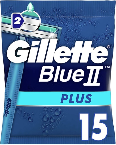 GILLETTE BLU II PLUS 15 PEC